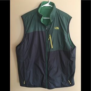 North Face Reversible Vest EUC XXL